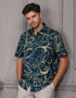 GAVYN R/FIT SHORT SLEEVE SHIRT (TURQUOISE)